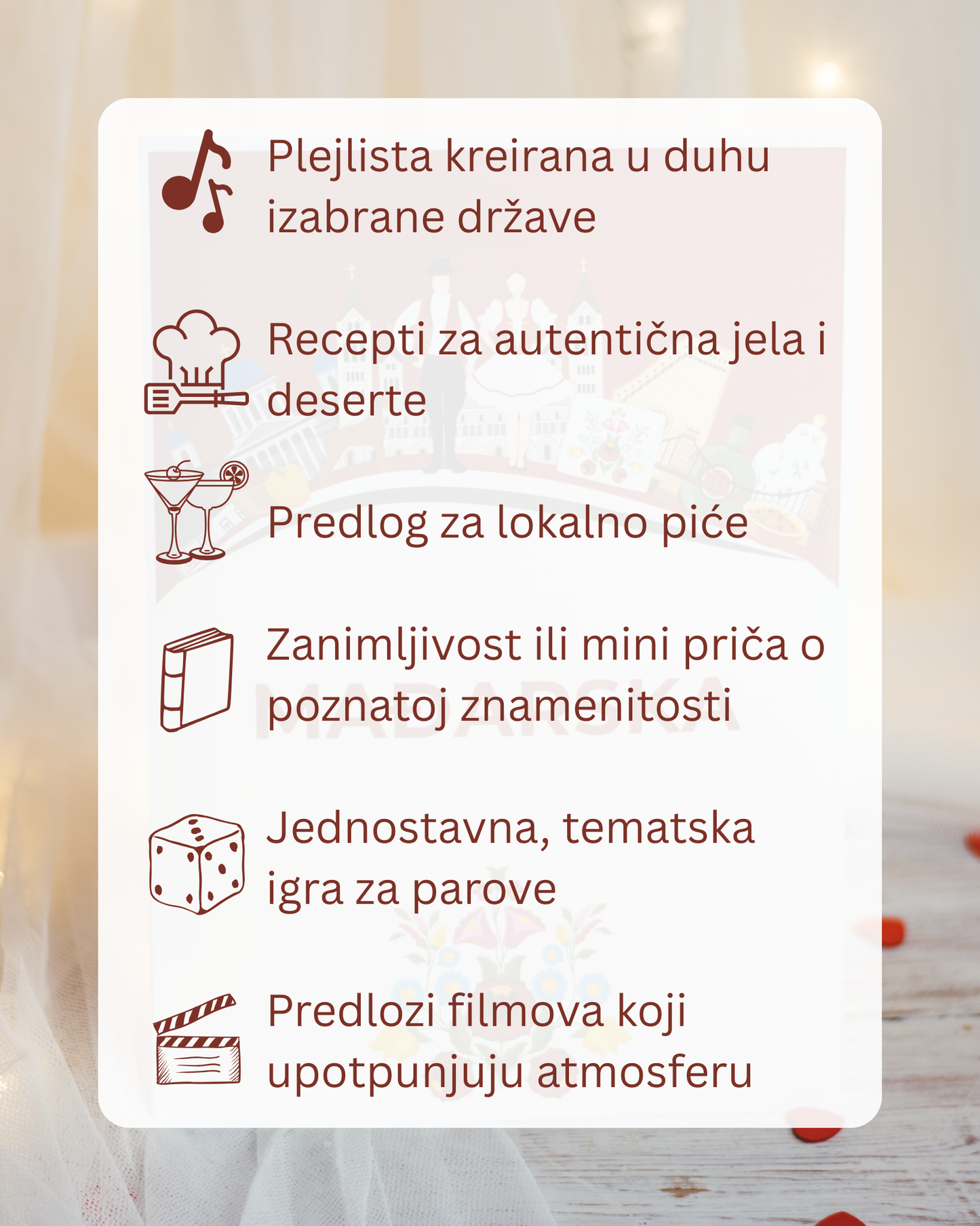 Mađarska-tematsko veče za parove