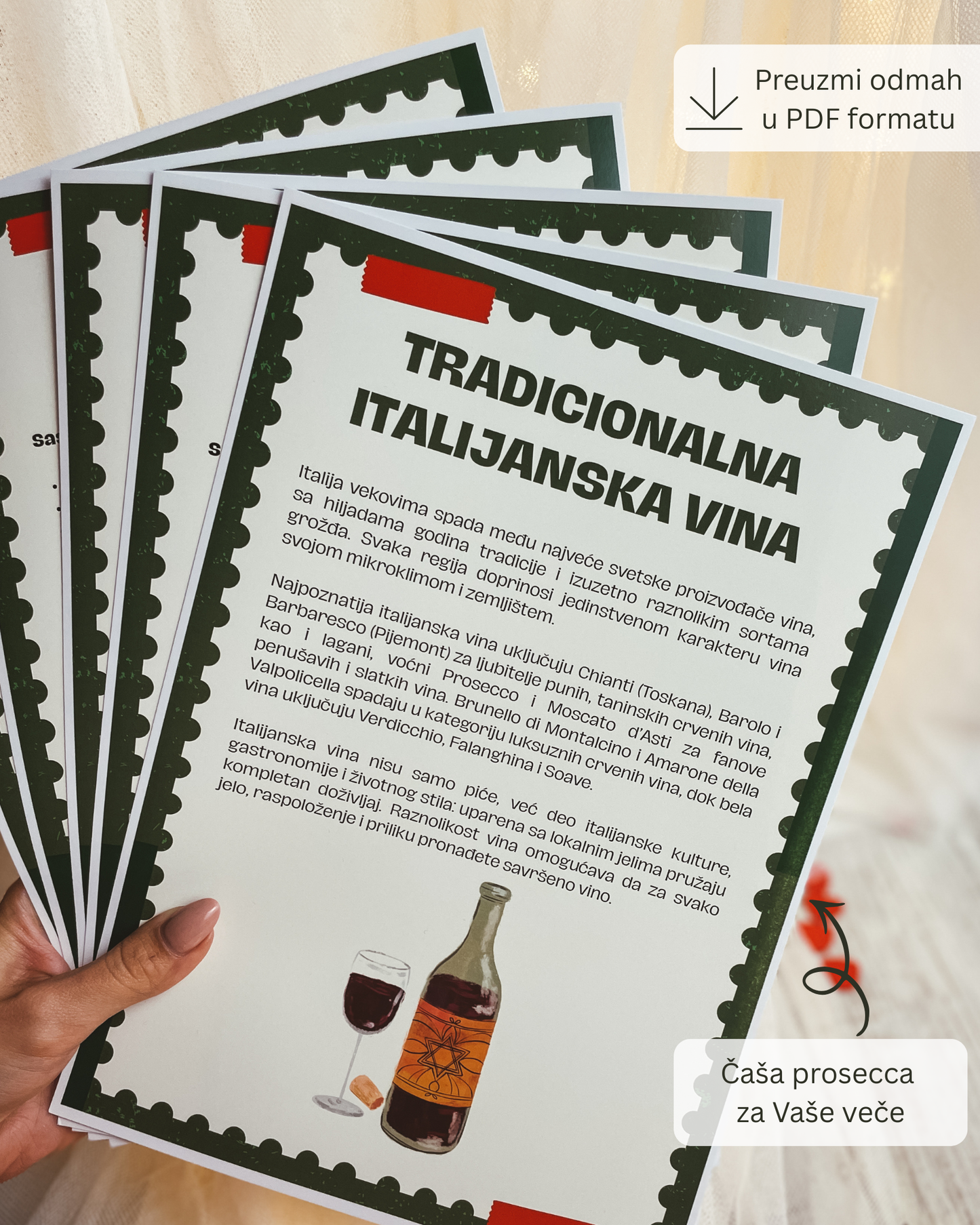 Italija-tematsko veče za parove