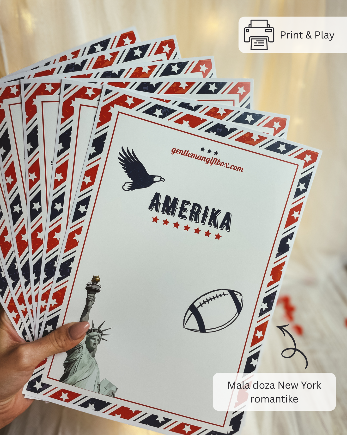 Amerika - tematsko veče za parove