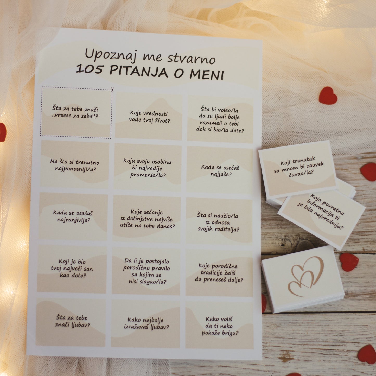 Upoznaj me stvarno - 105 PITANJA O MENI