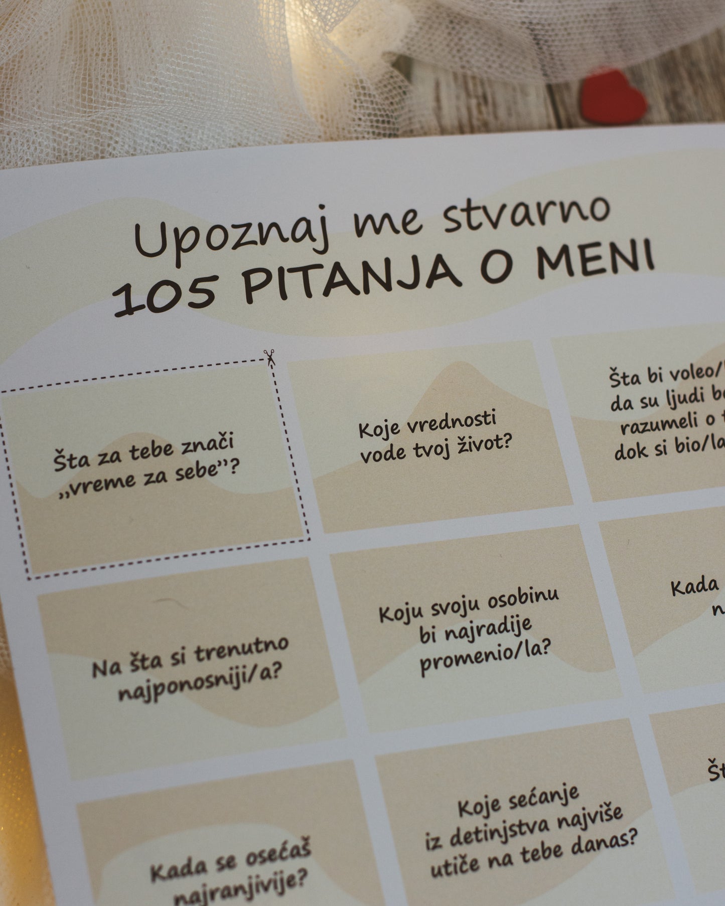 Upoznaj me stvarno - 105 PITANJA O MENI