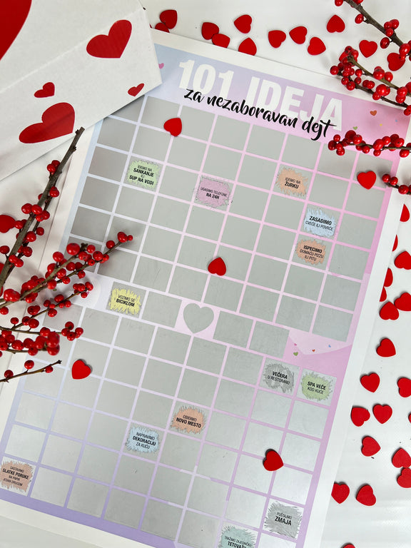 Greb Mapa 101 ideja za nezaboravan dejt