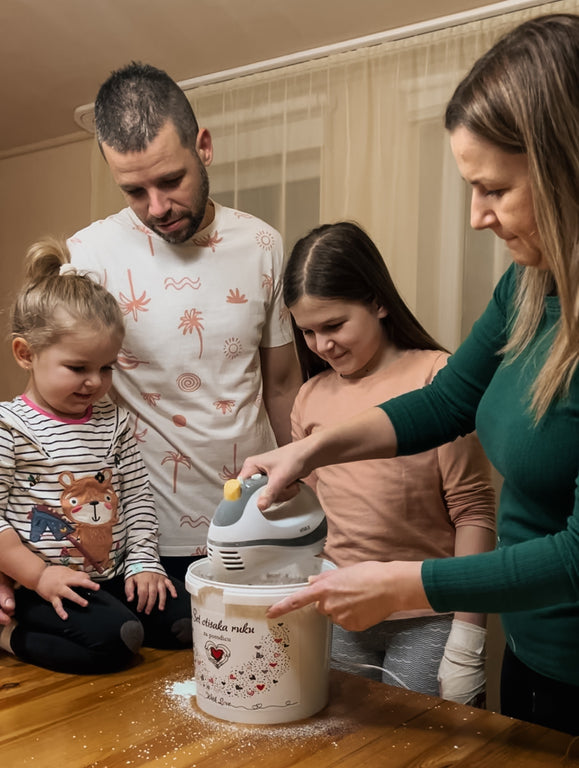 Modlica – Set otiska ruku za porodicu