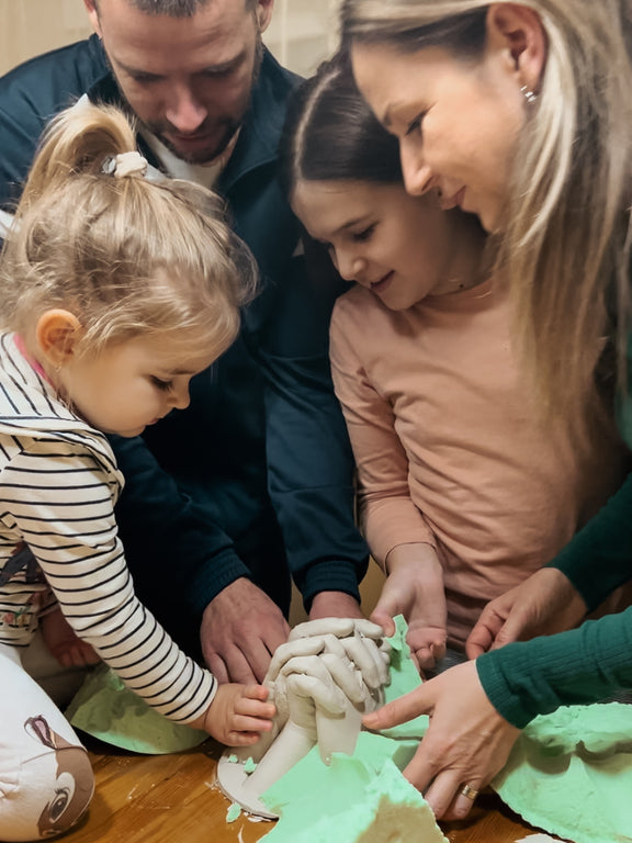 Modlica – Set otiska ruku za porodicu